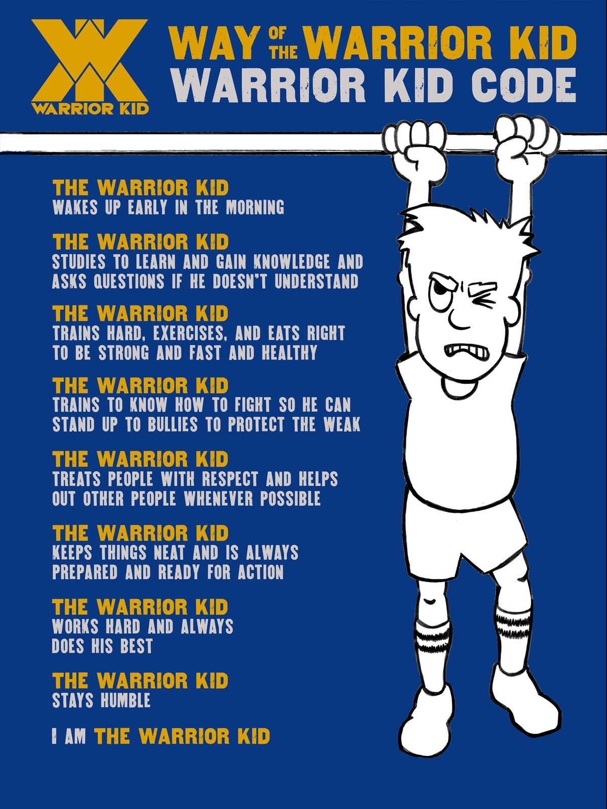 Warrior Kid Code - Poster